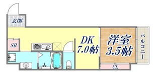 San Marino尼崎の物件間取画像